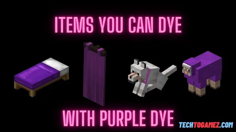 How To Get Purple Dye in Minecraft Items