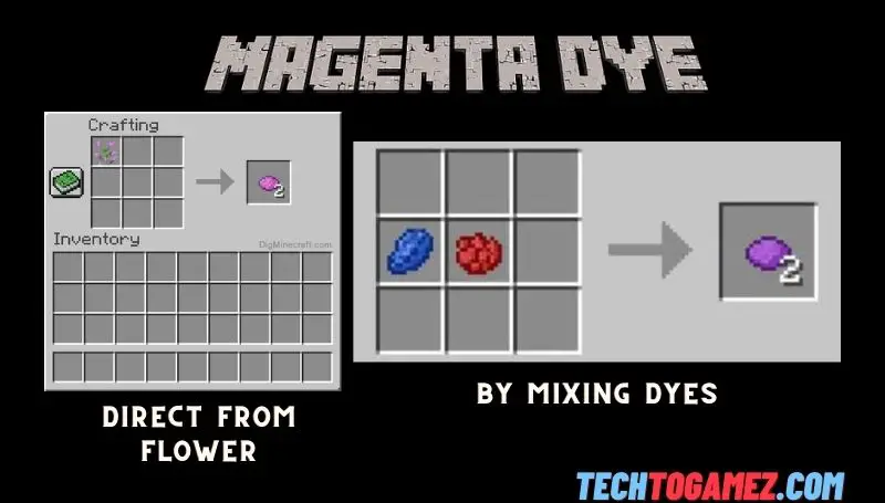 How to get Magenta dye in Minecraft