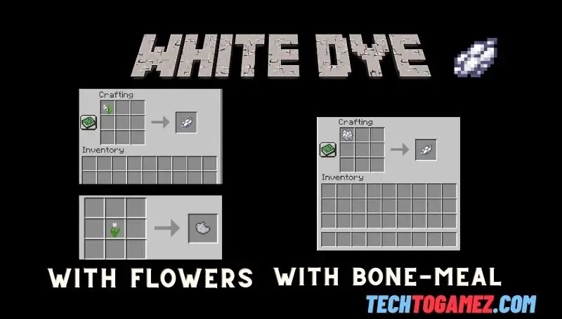 How to get White dye in Minecraft