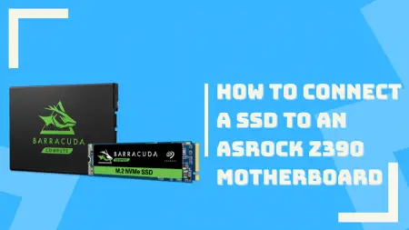 How to Connect a SSD to an ASROCK Z390 Motherboard