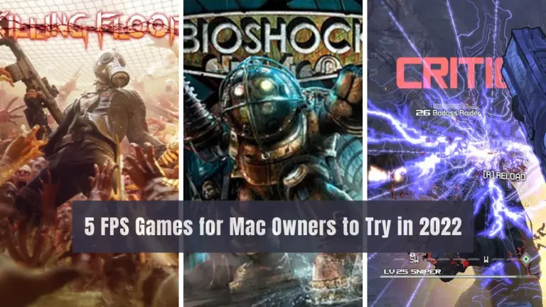5 FPS Games for Mac Owners to Try in 2022