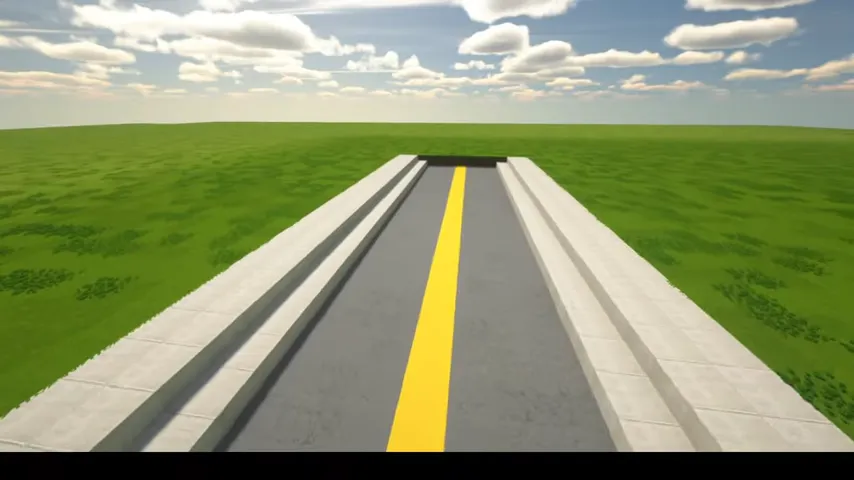 Minecraft Road Design