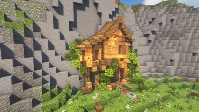 Minecraft Mine Entrance Design