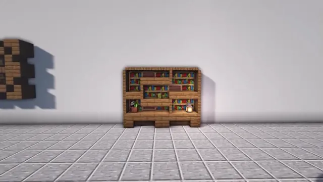 Minecraft Bookshelf Ideas