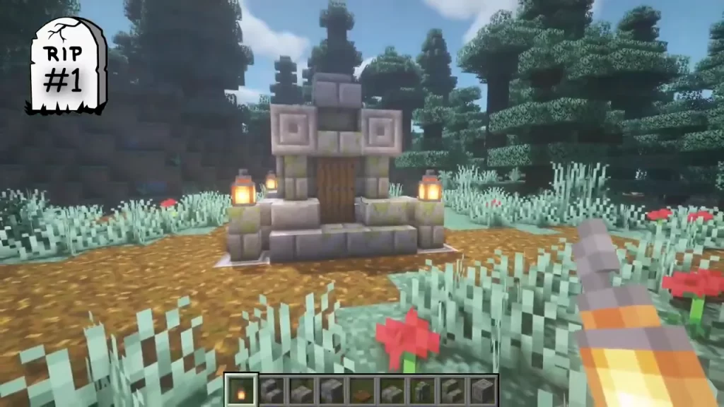 Minecraft Grave designs