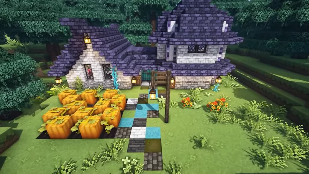 minecraft witch house idea