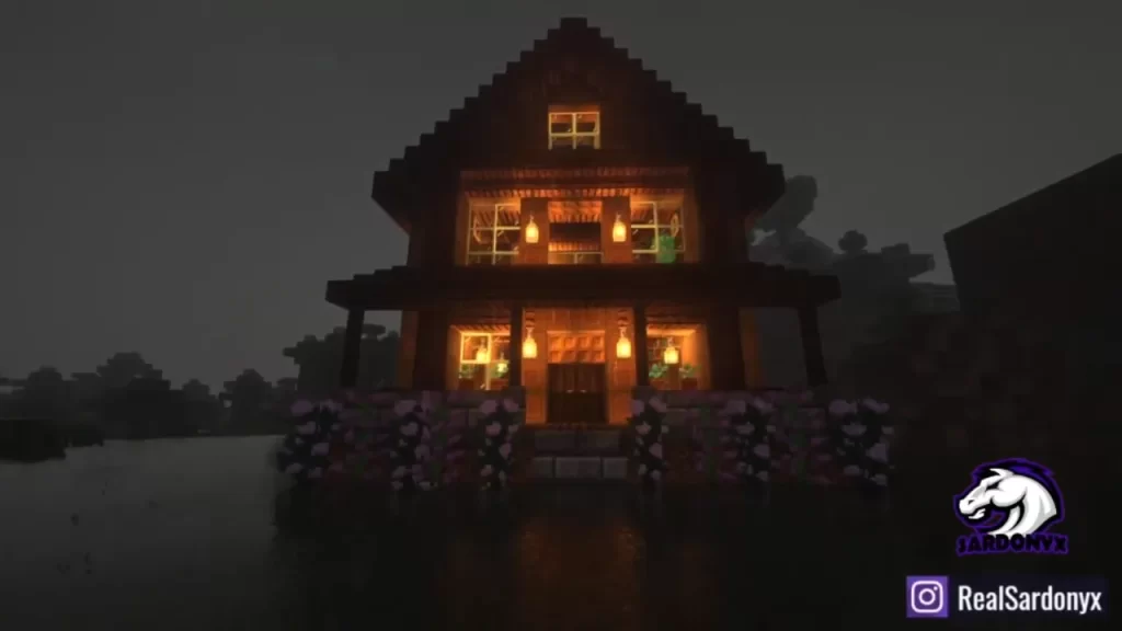 Minecraft Dark Oak House