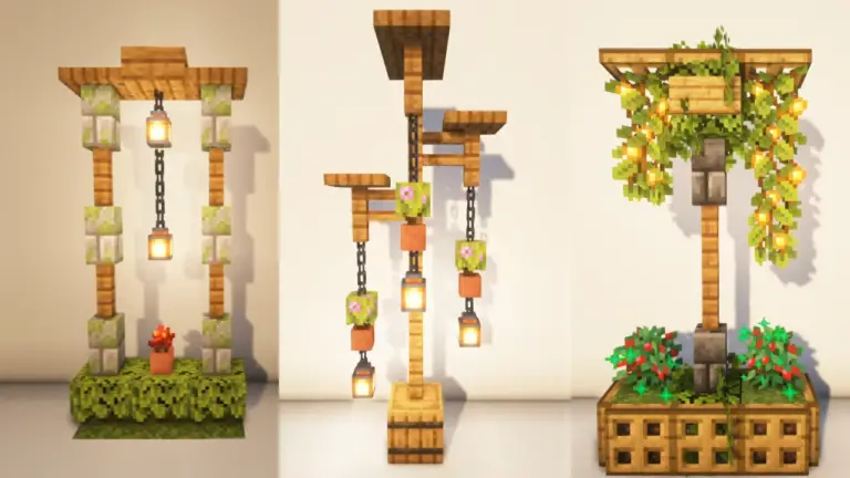 50 Minecraft Lamp Ideas and Designs
