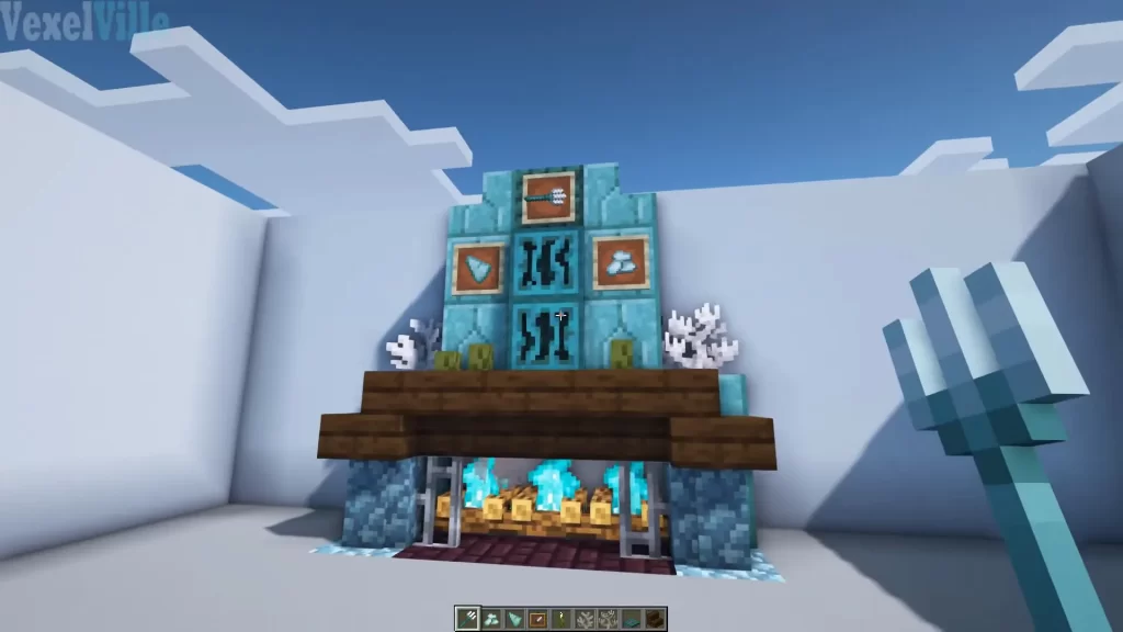 Minecraft Fireplace Design
