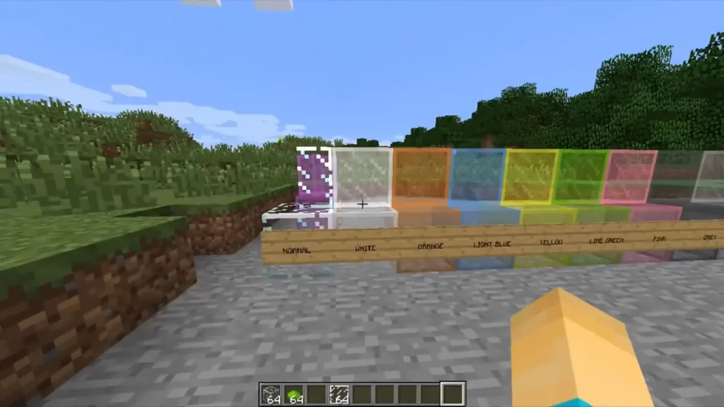 Minecraft Stained Glass Design