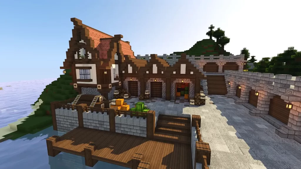 Minecraft Warehouse Designvvv