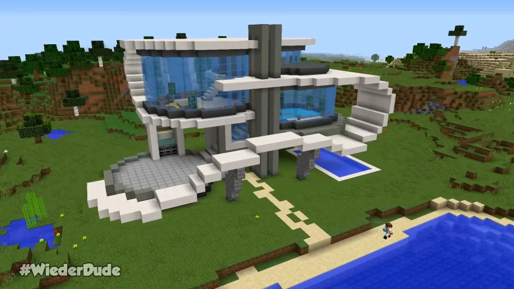  Minecraft  Beach House Design