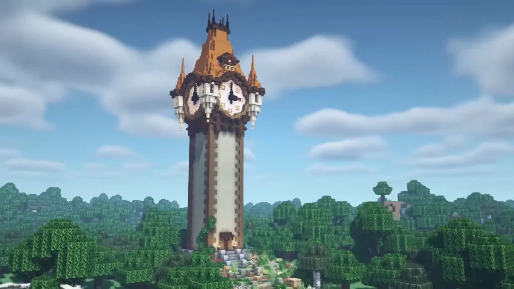 Minecraft Clock Tower Design