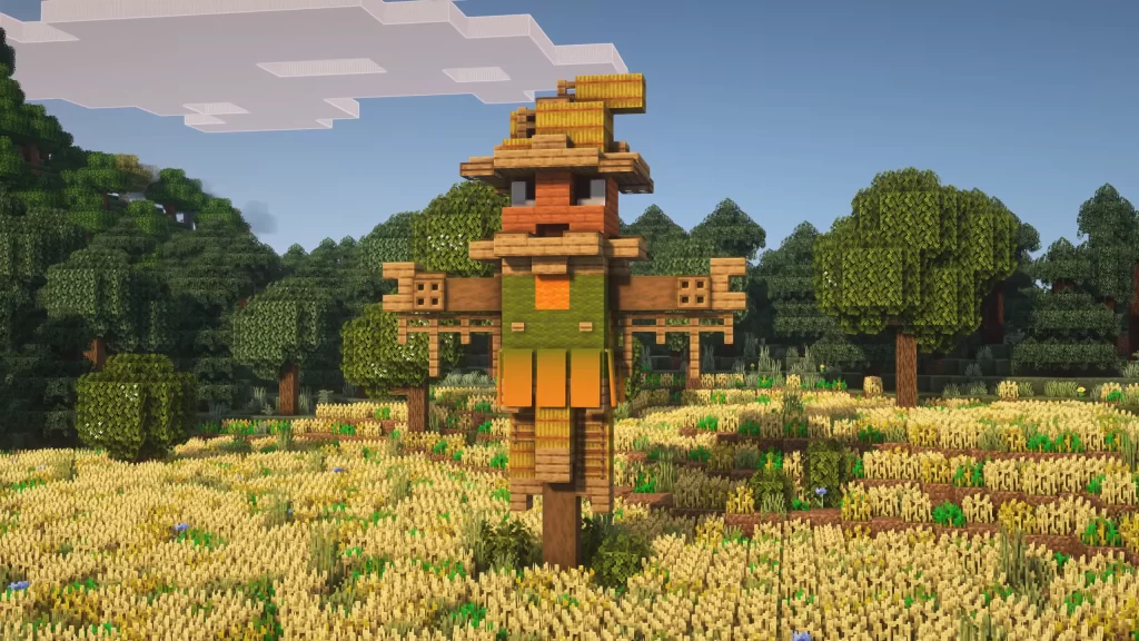 Minecraft Scarecrow Design
