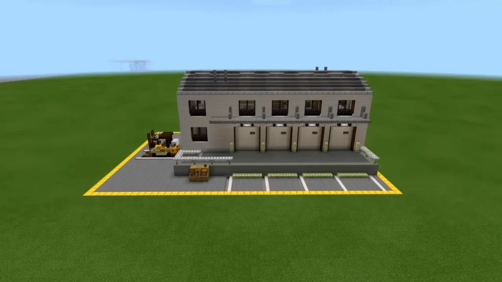 Minecraft Warehouse Design