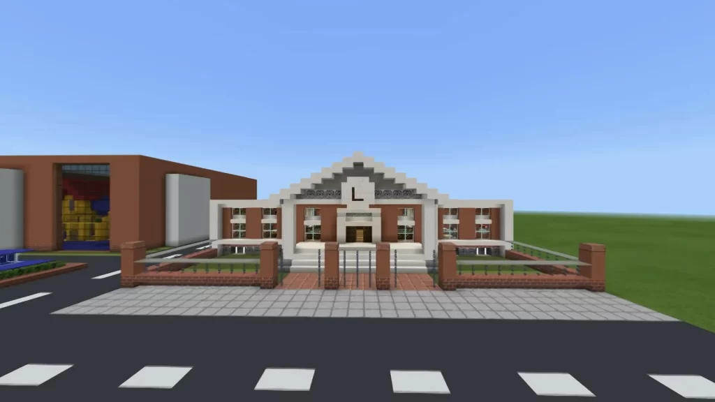 Minecraft Courthouse Design