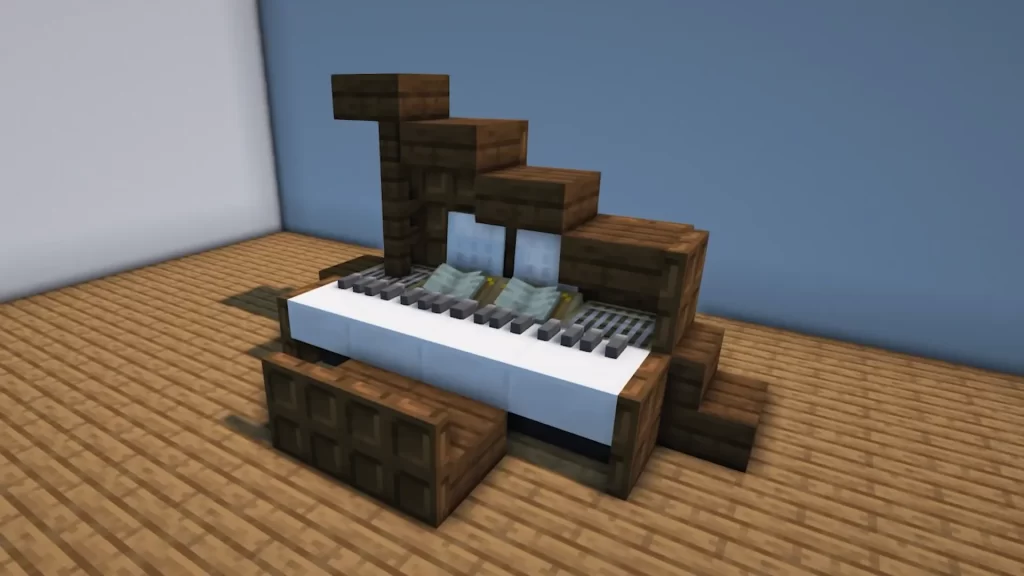 Minecraft Piano Design 