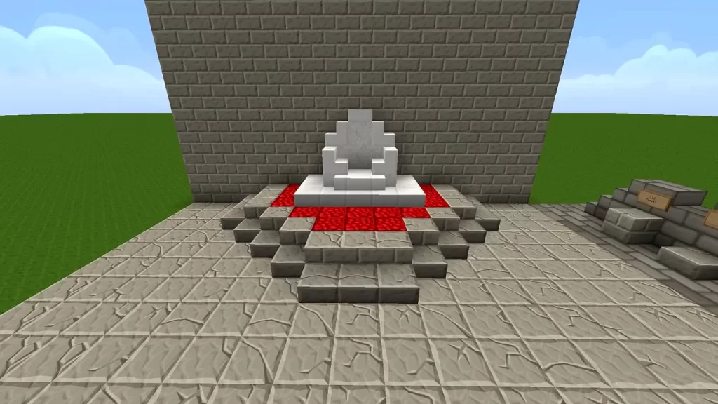 Minecraft Throne Design