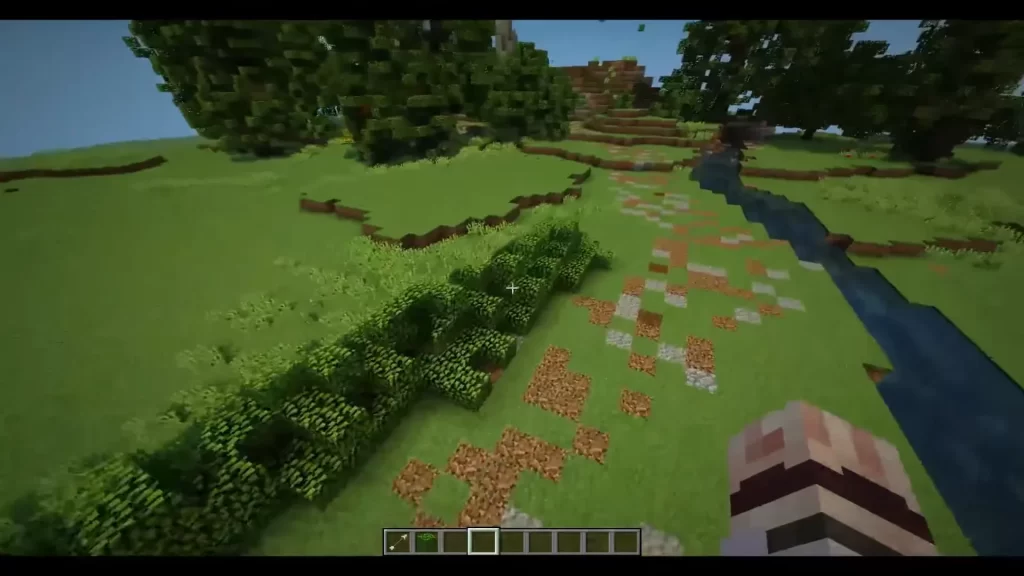Minecraft Hedge Design 