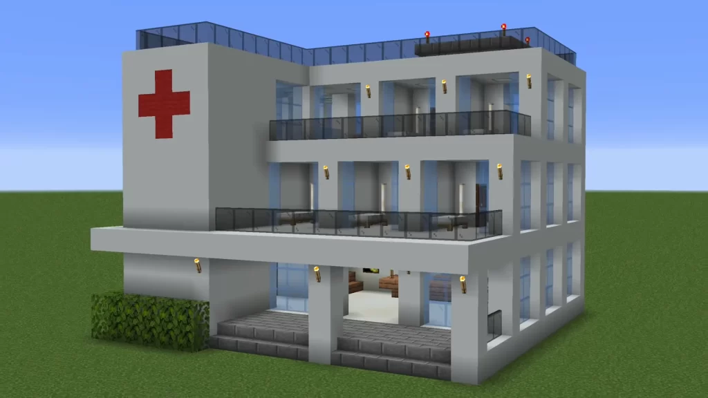 Minecraft Hospital Design