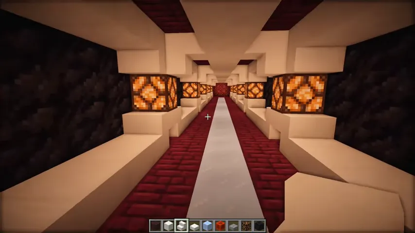 Minecraft Nether Tunnel Design