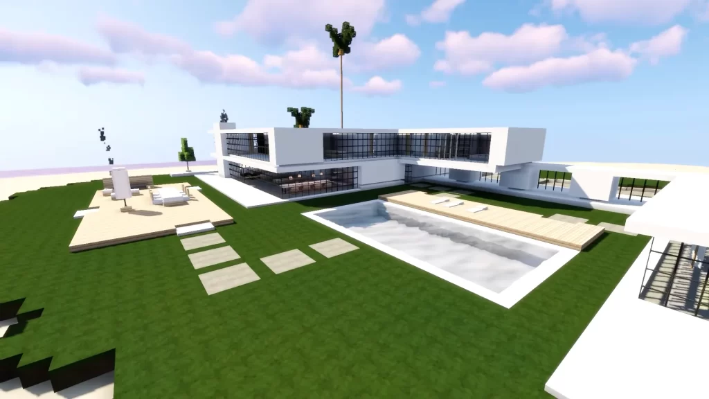  Minecraft  Beach House Design