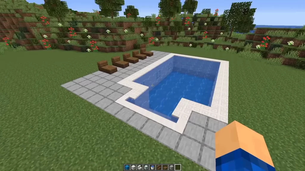 Minecraft Pool Design