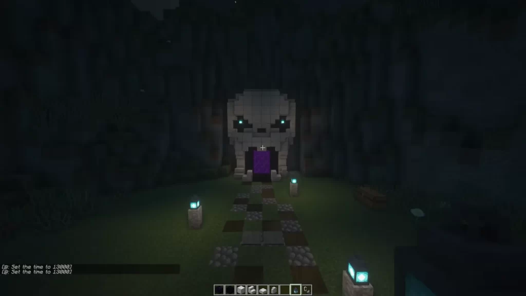 Minecraft Skull Design