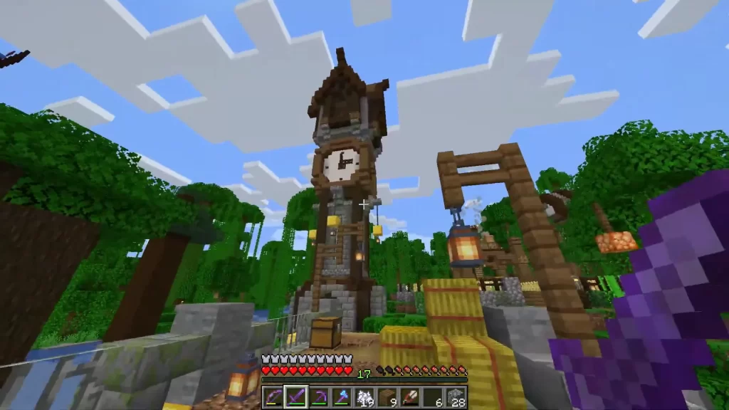 Minecraft Clock Tower Design