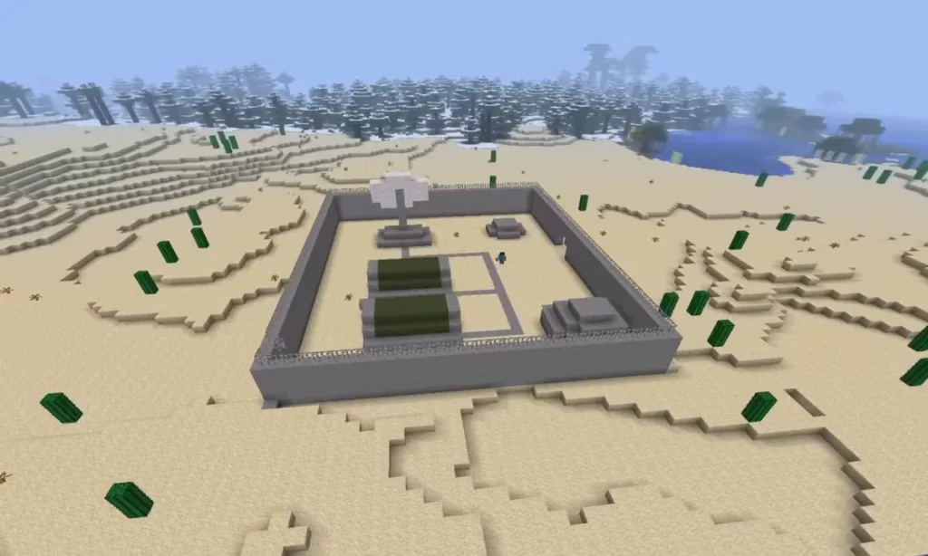 Minecraft Military Base Design
