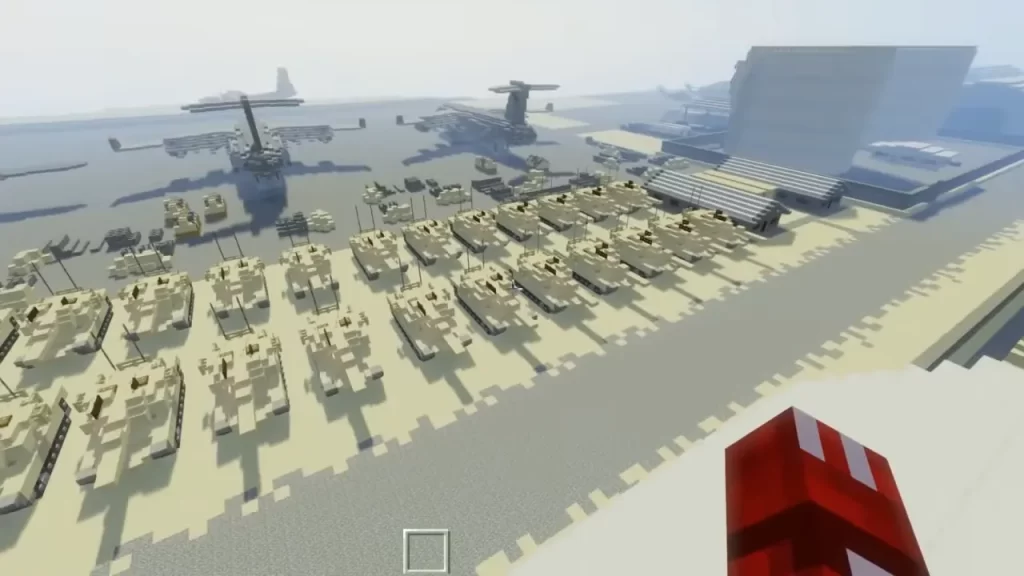 Minecraft Military Base Design