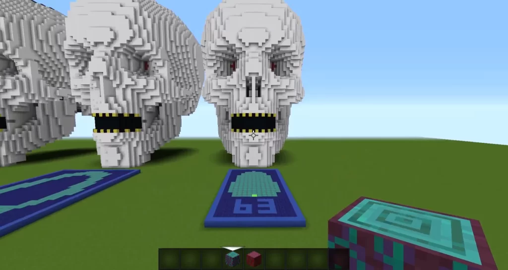 Minecraft Skull Design